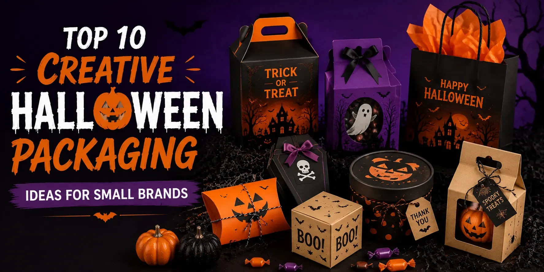Top 10 Creative Halloween Packaging Ideas for Small Brands