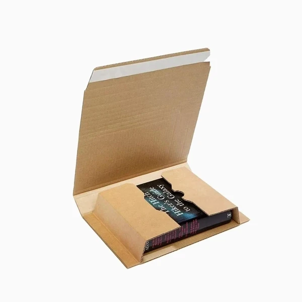 Custom Corrugated Book Wrap Mailers