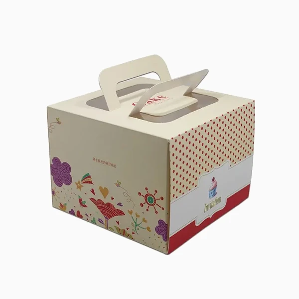 Custom Die Cut Cake Boxes