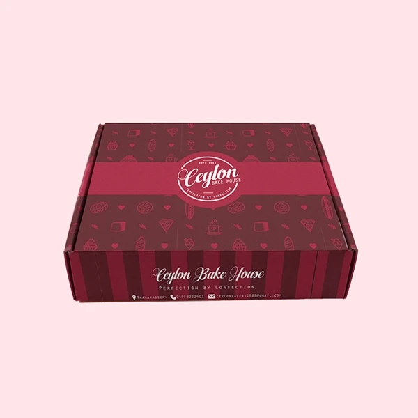 Custom Die Cut Cake Boxes