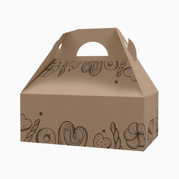 Kraft Paper Gable Box
