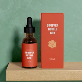 Custom 90ml Bottle Boxes