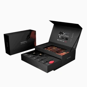 Custom Presentation Box Open Premium Structured Interior