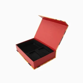 Debossed Logo On Rigid Setup Box Premium Brand Presentation