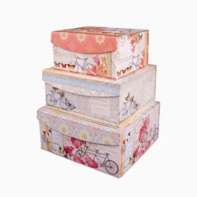 Decorative Boxes With Magnetic Closure