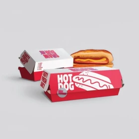 Hotdog Boxes Packaging